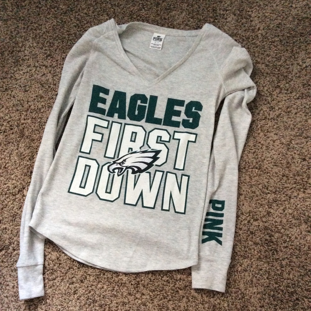 CS Pink NFL Eagles long sleeve
